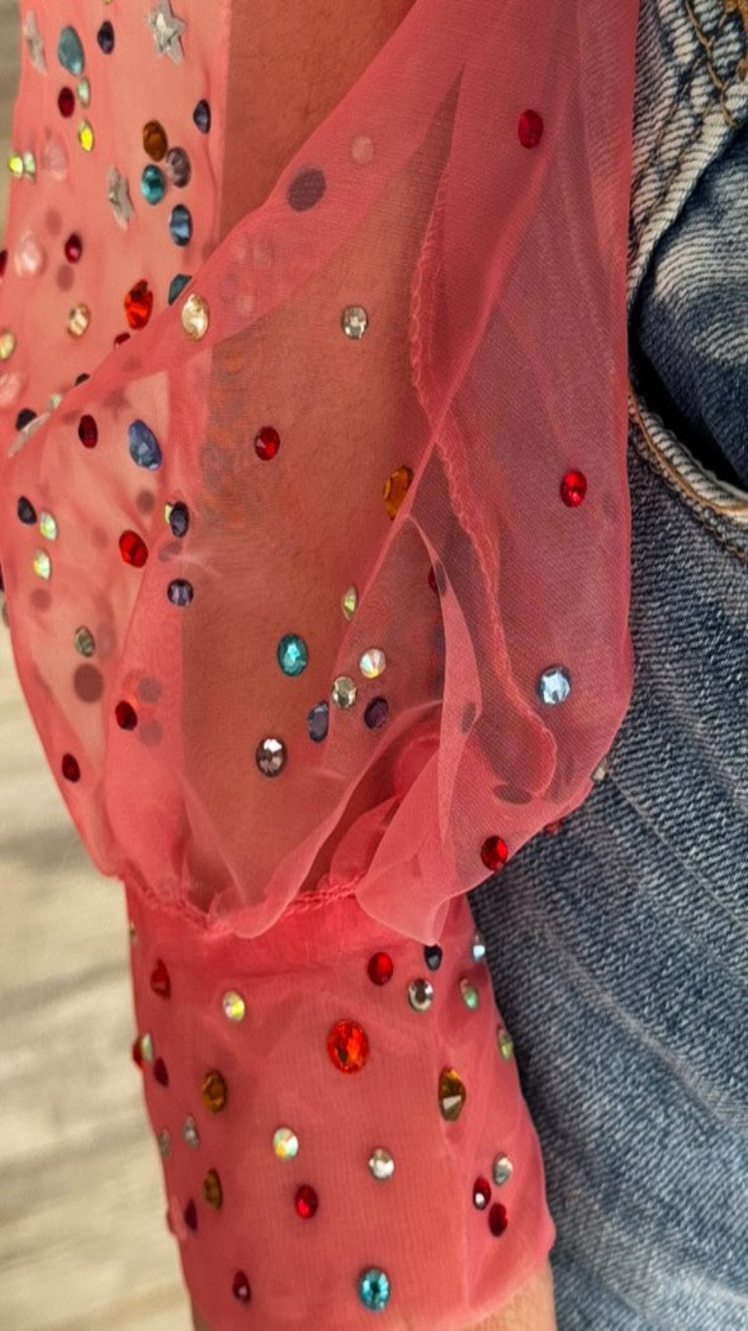 Camisa brillos