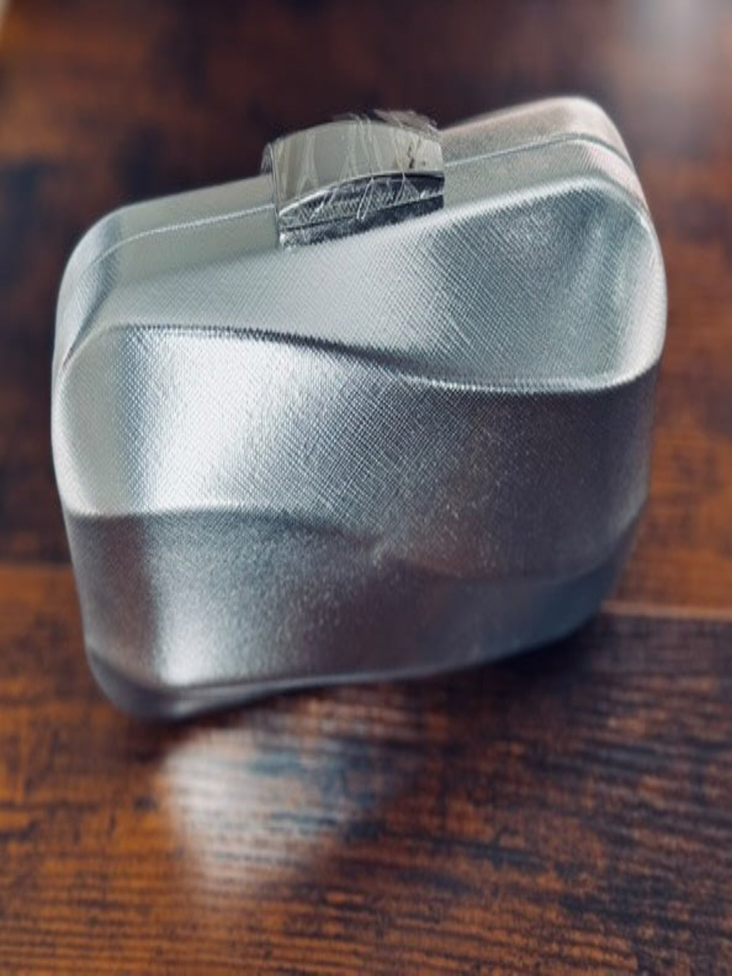 Bolso de fiesta metálico