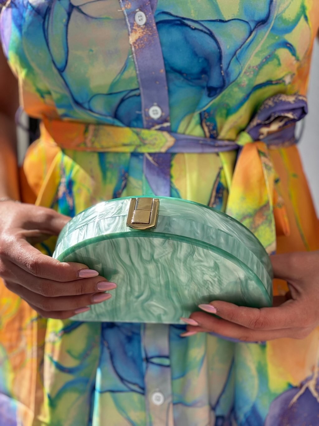 Bolso de fiesta perlado