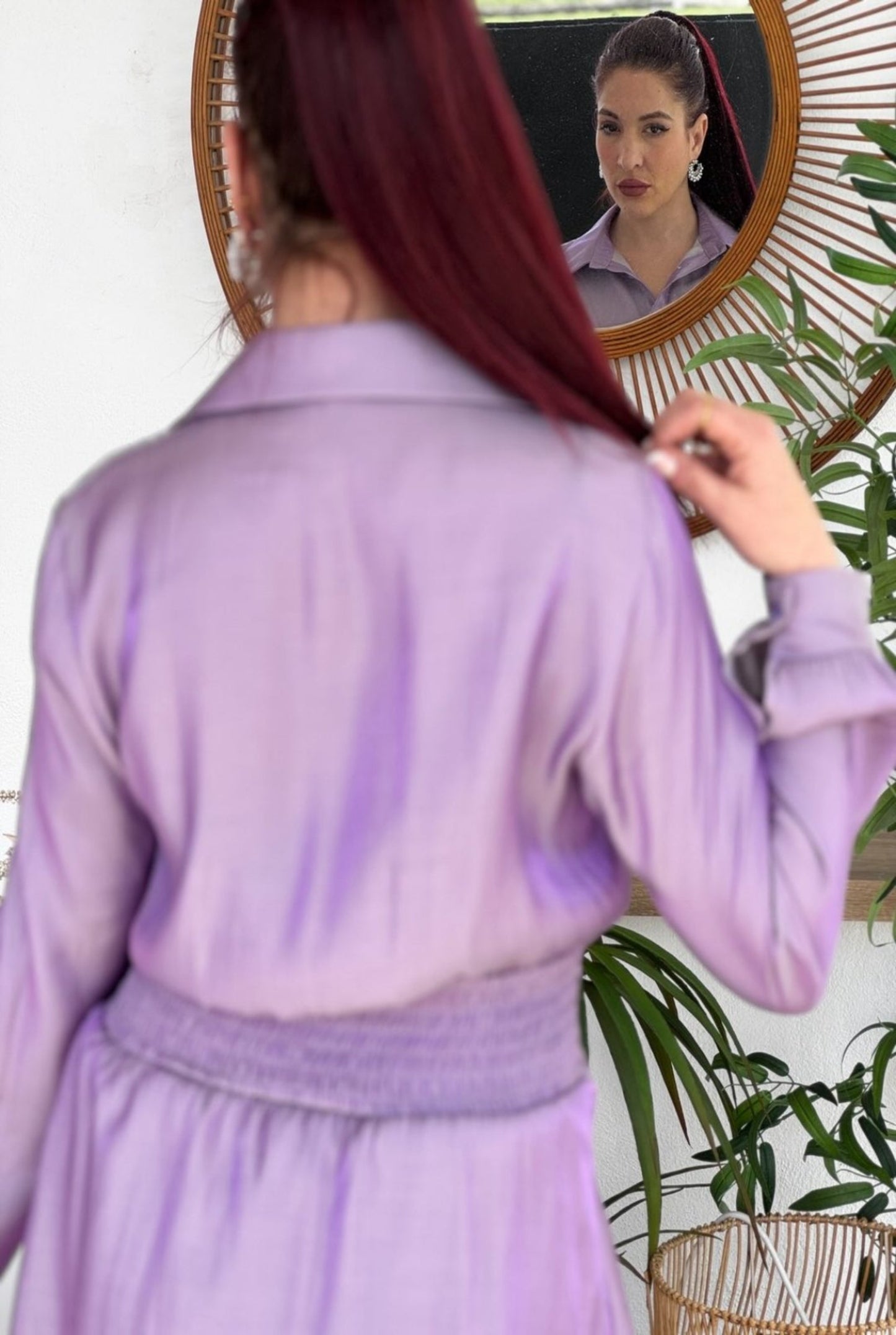 Vestido corto volantes