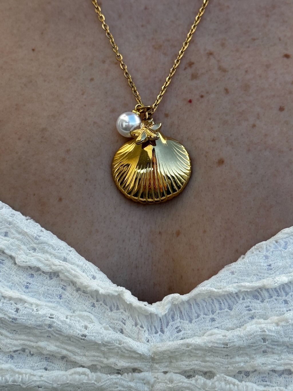 Collar concha de mar