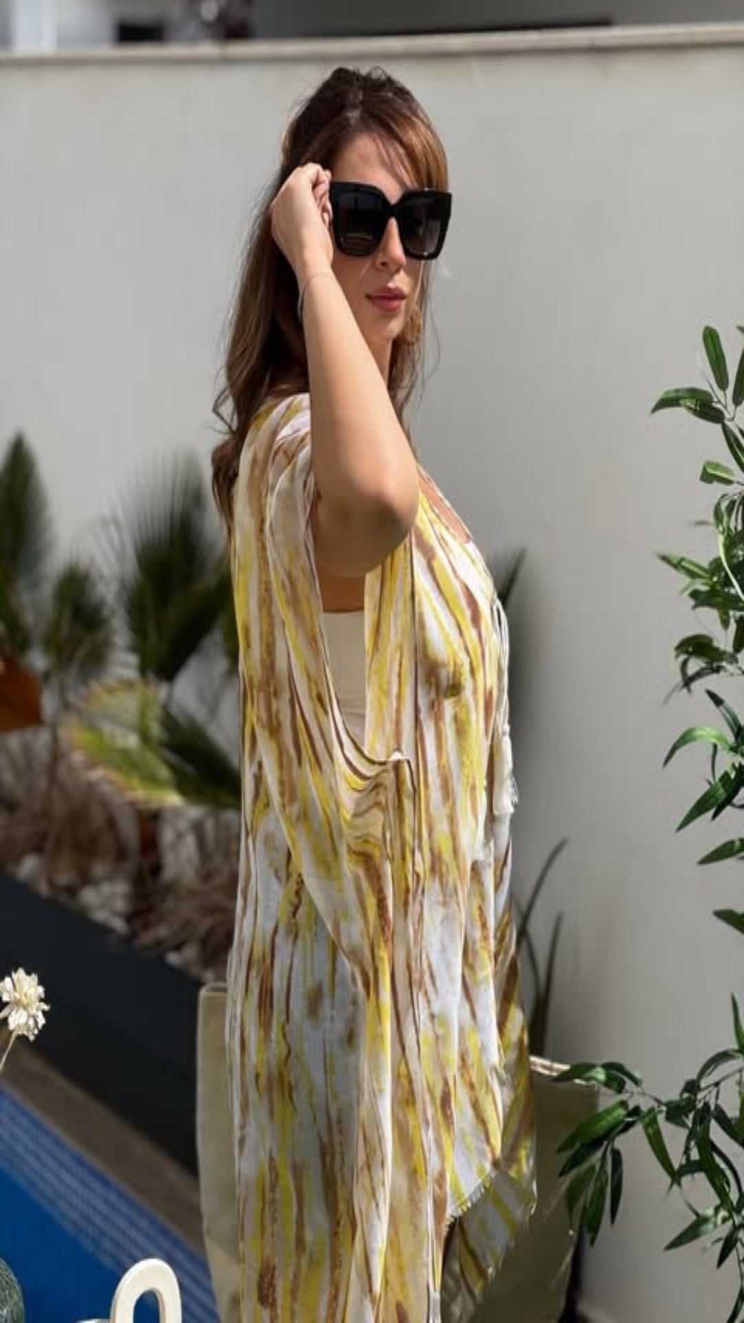 Kimono estampado