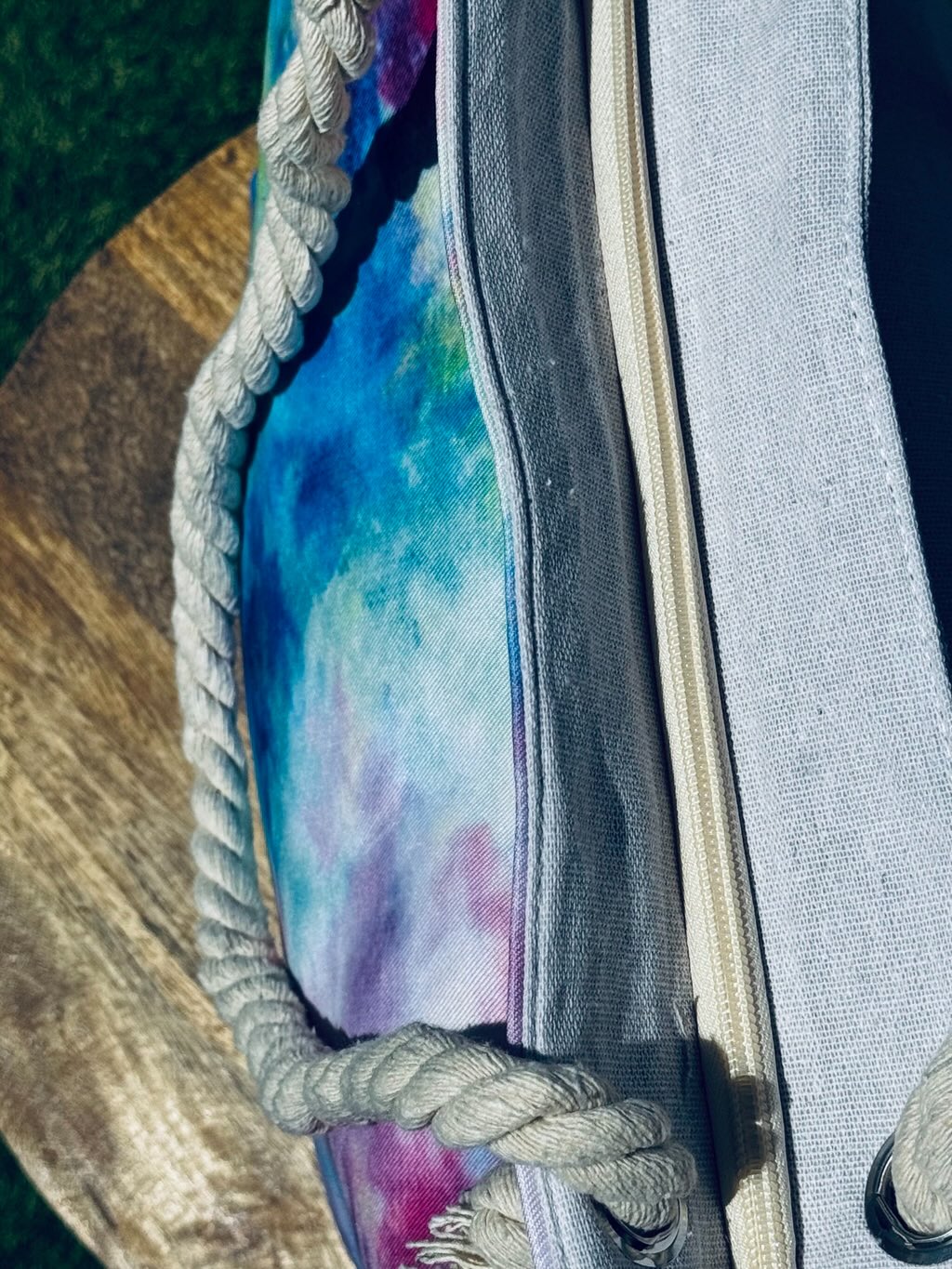 Bolso de playa multicolor