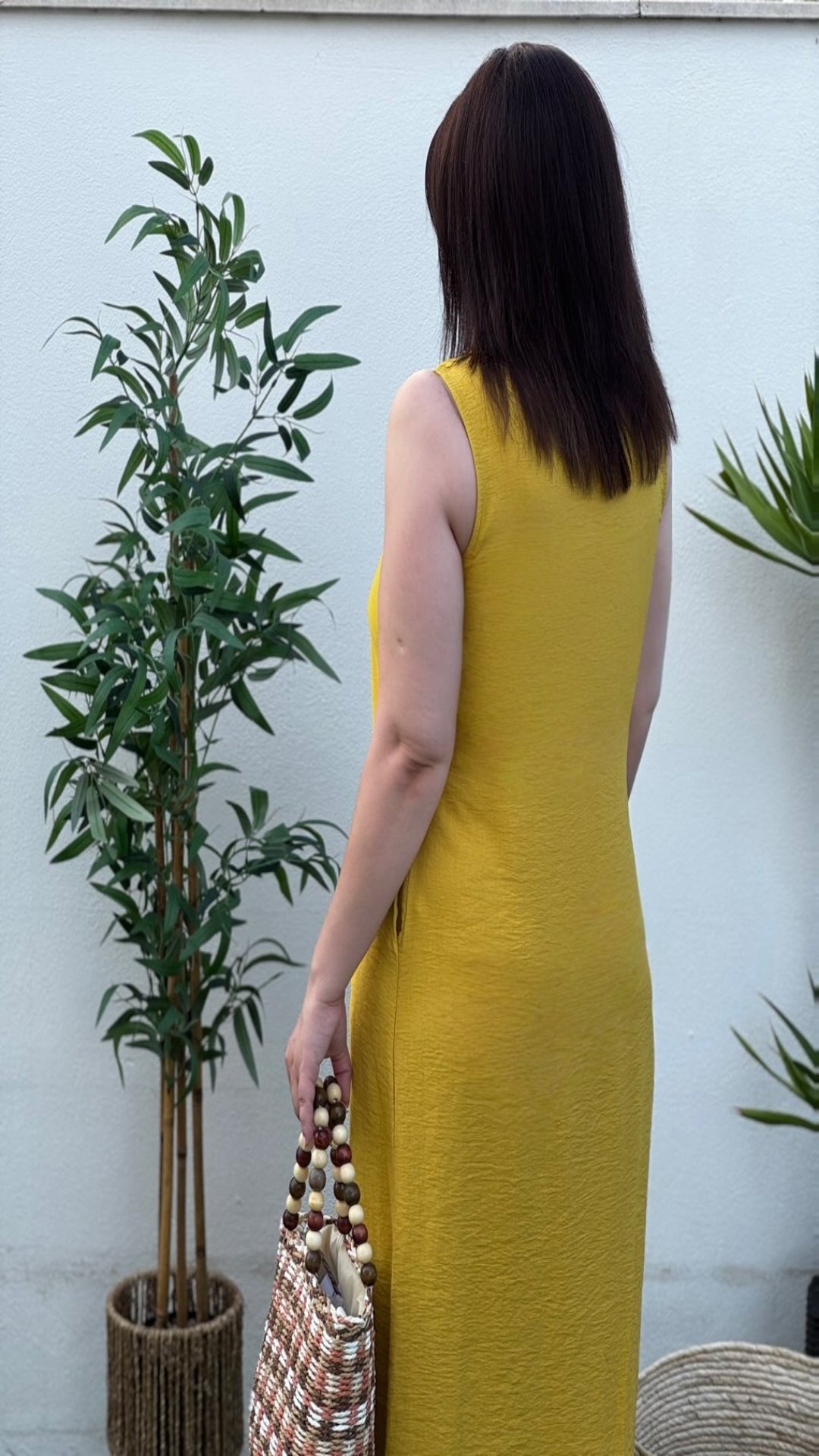 Vestido midi fluido