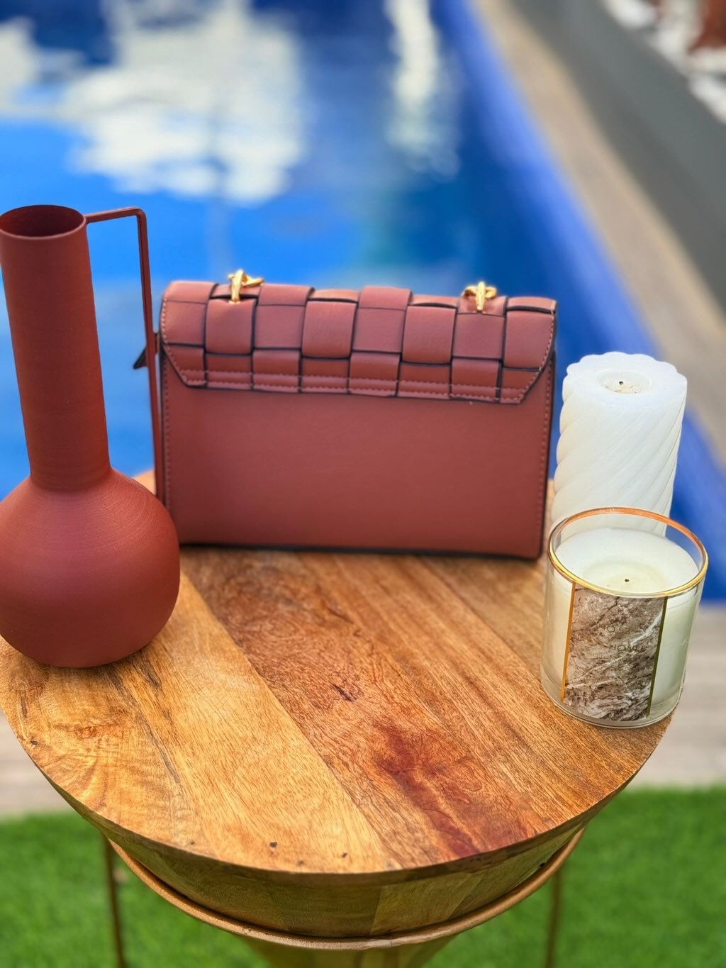 Bolso entrelazado
