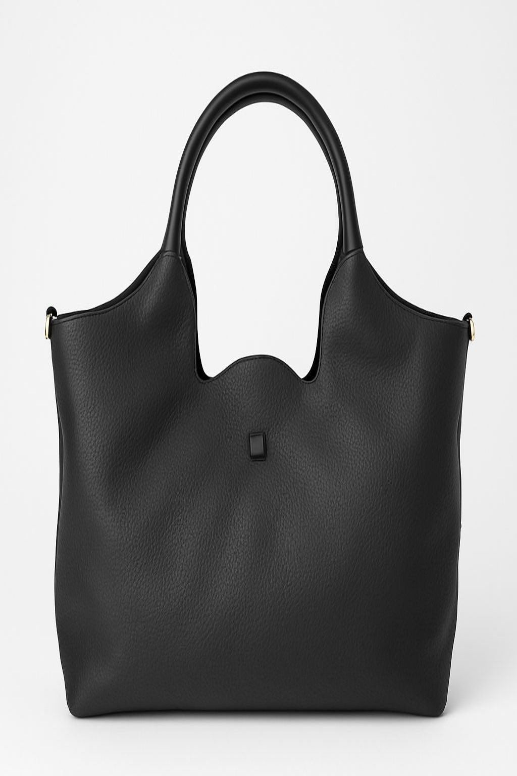Bolso de hombro efecto piel