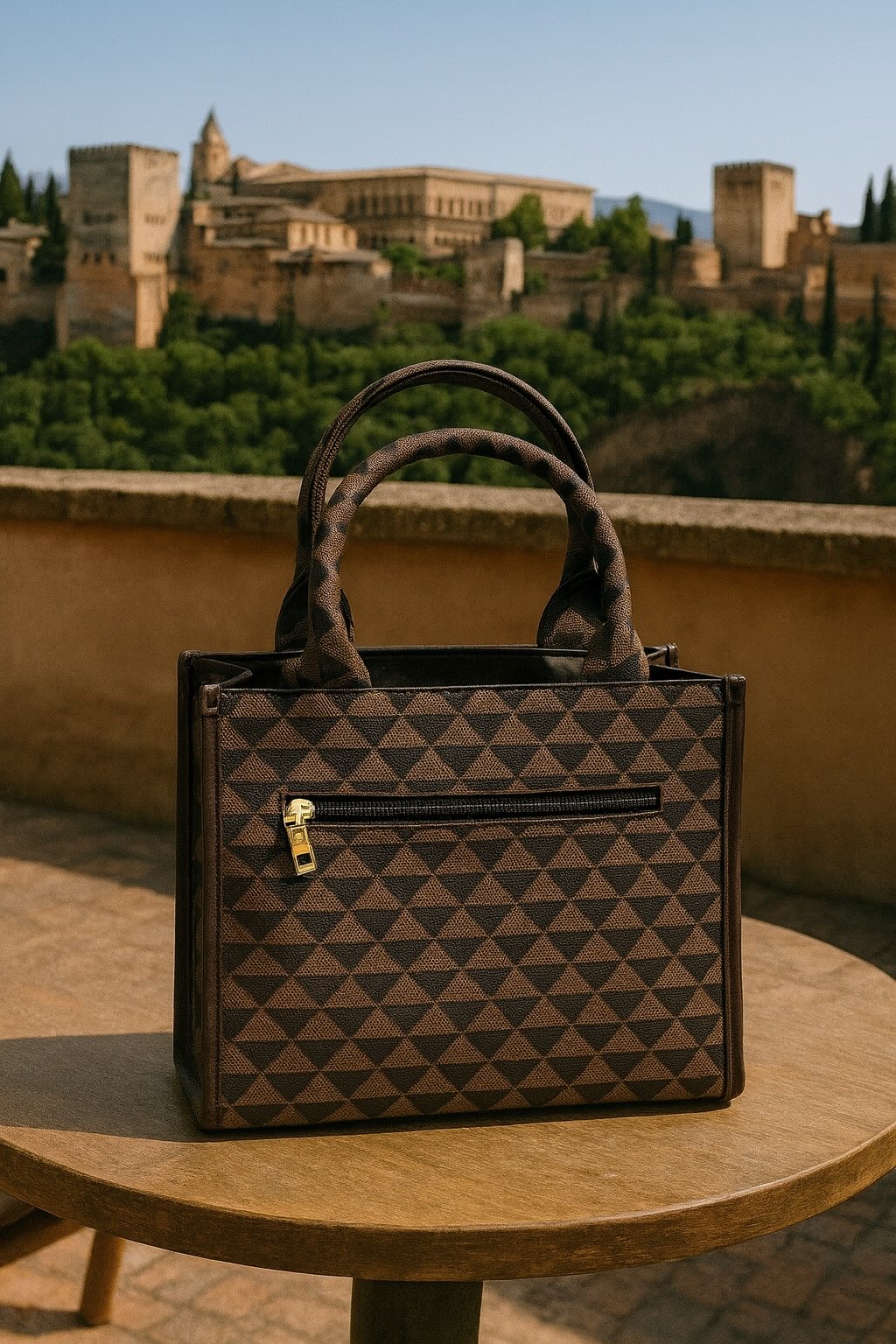 Bolso tote con bandolera