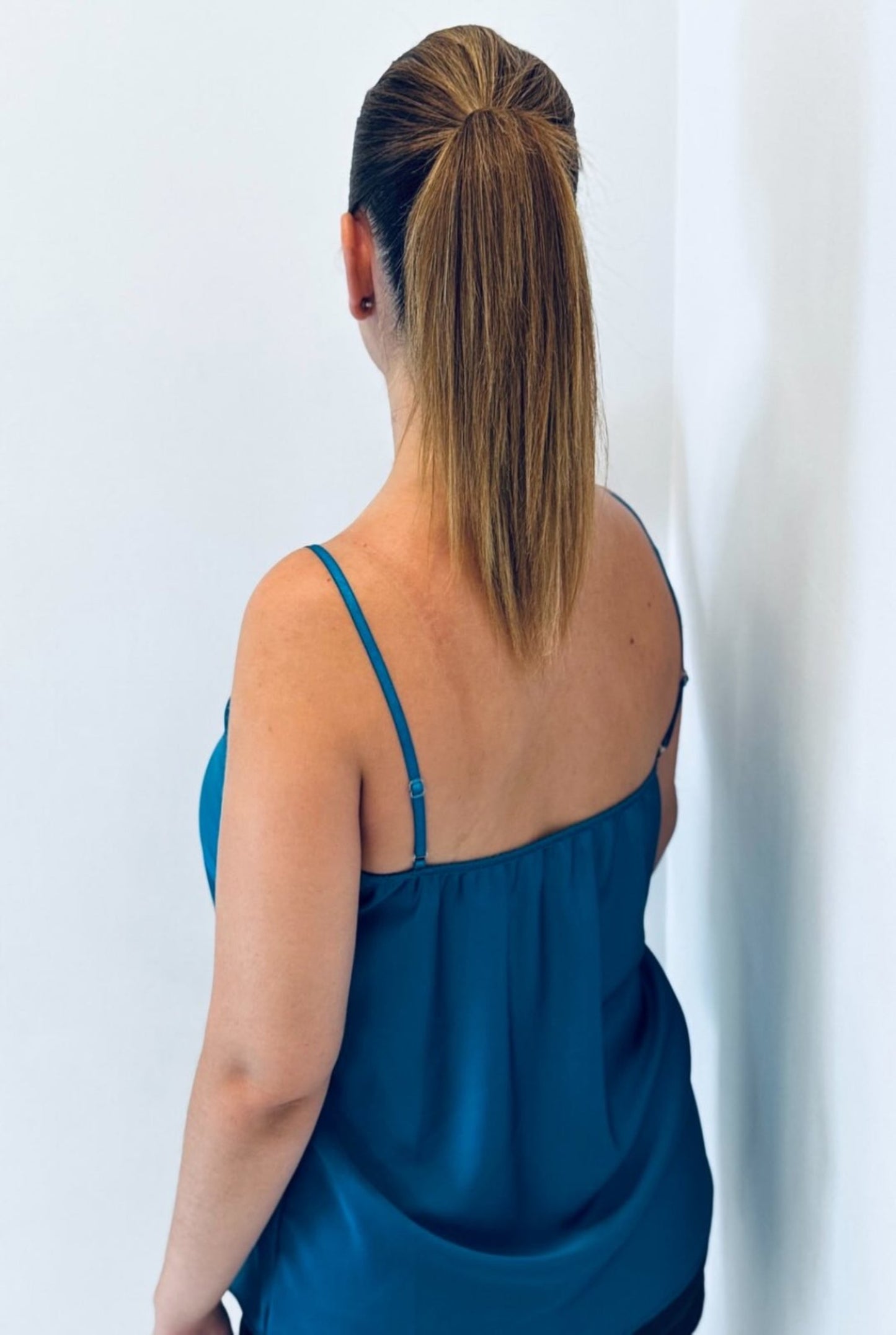 Top satinado lencero