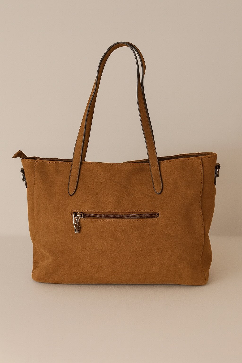 Bolso Shopper ante con tachuelas