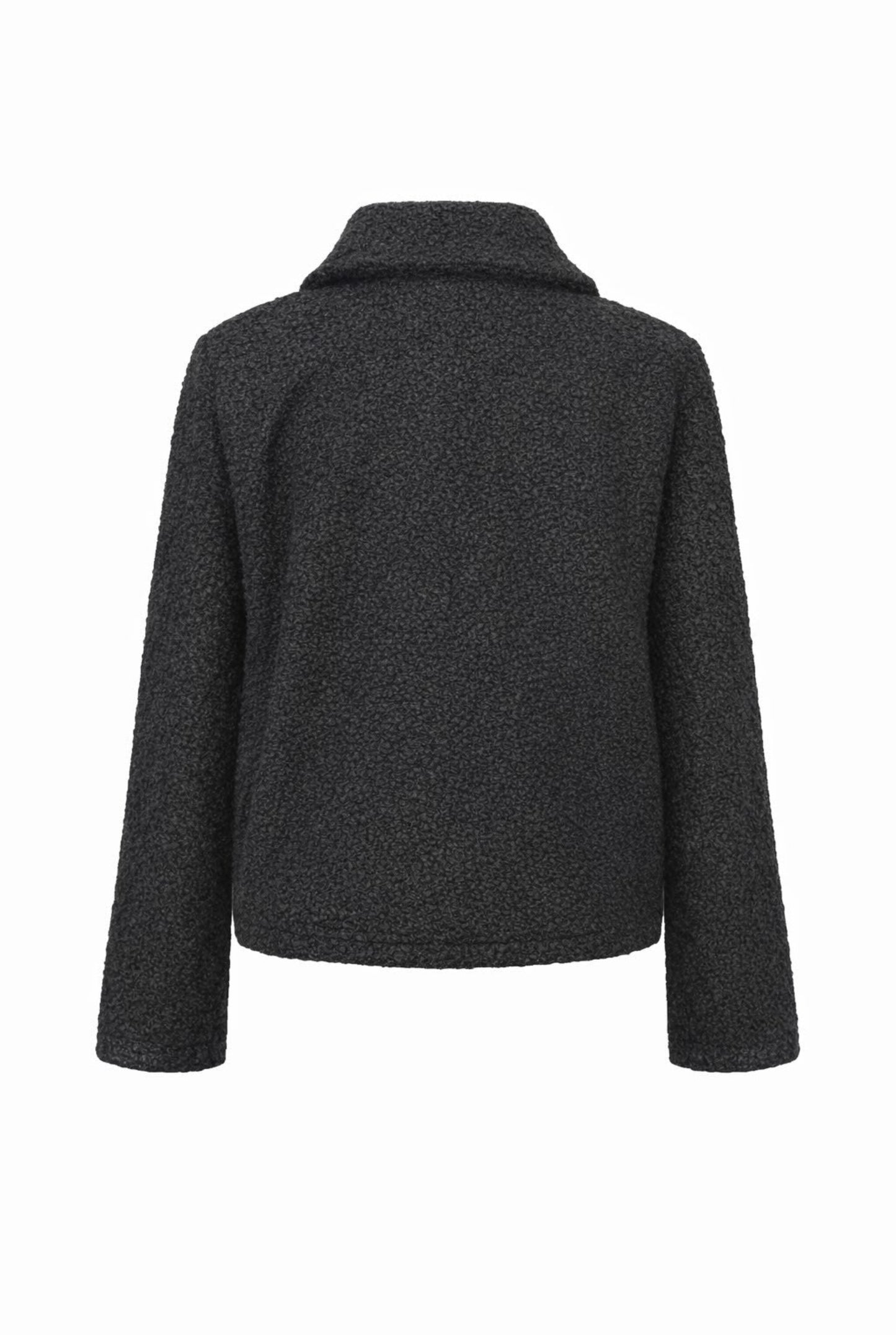 Cazadora bouclé botones