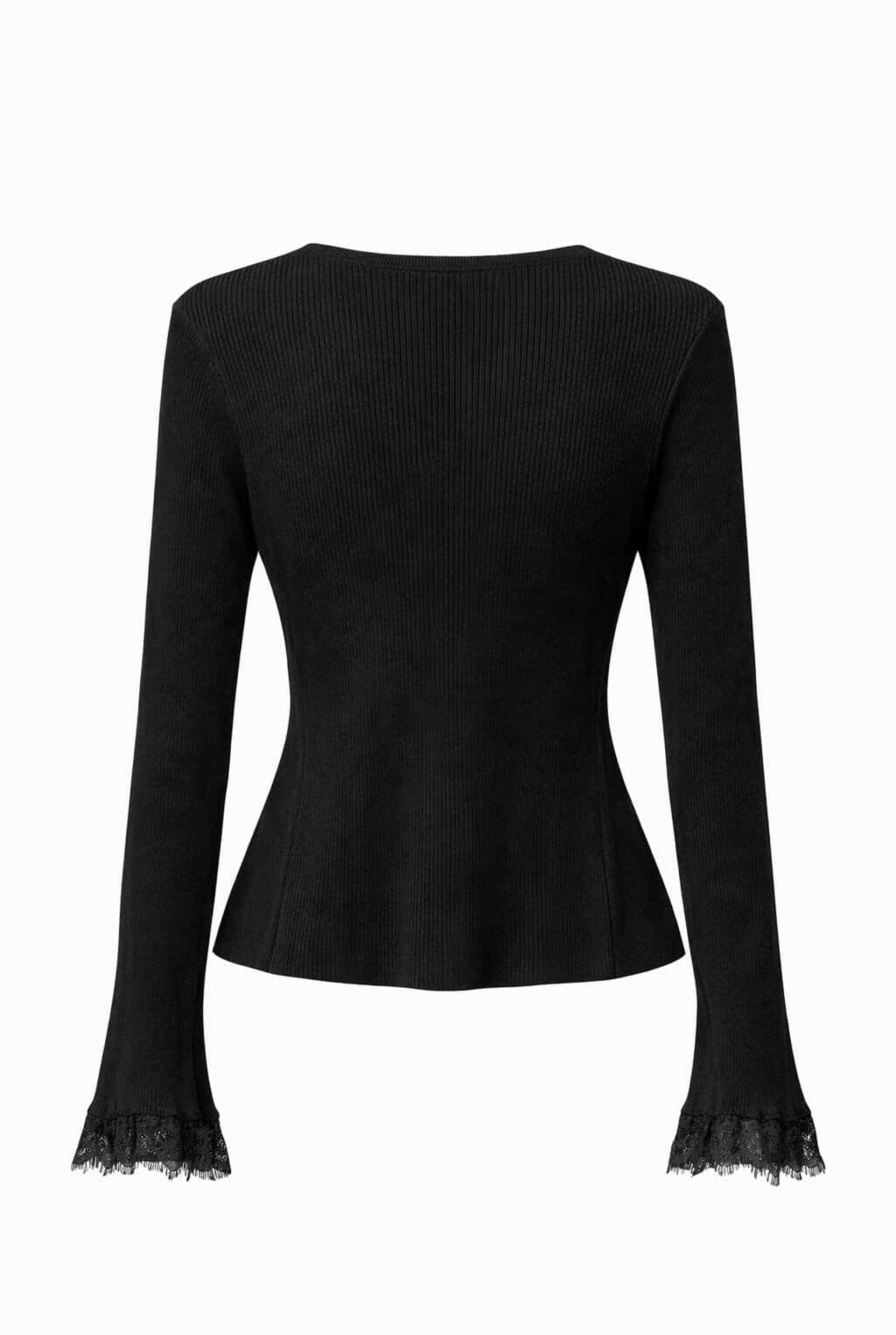 Top punto combinado encaje