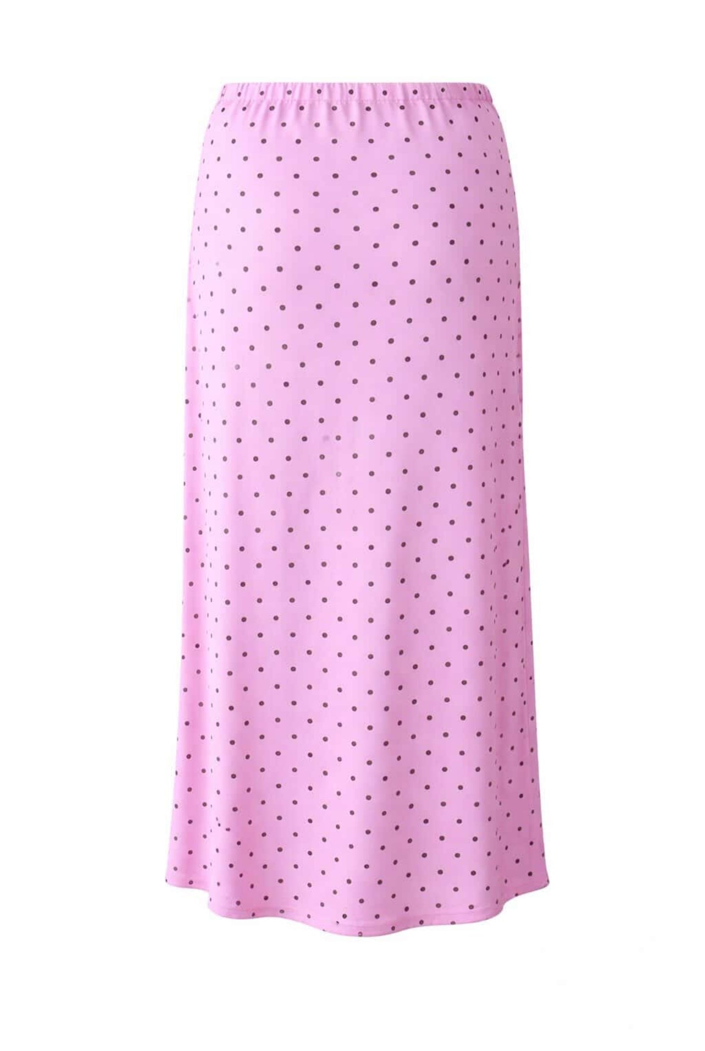 Falda midi lunares