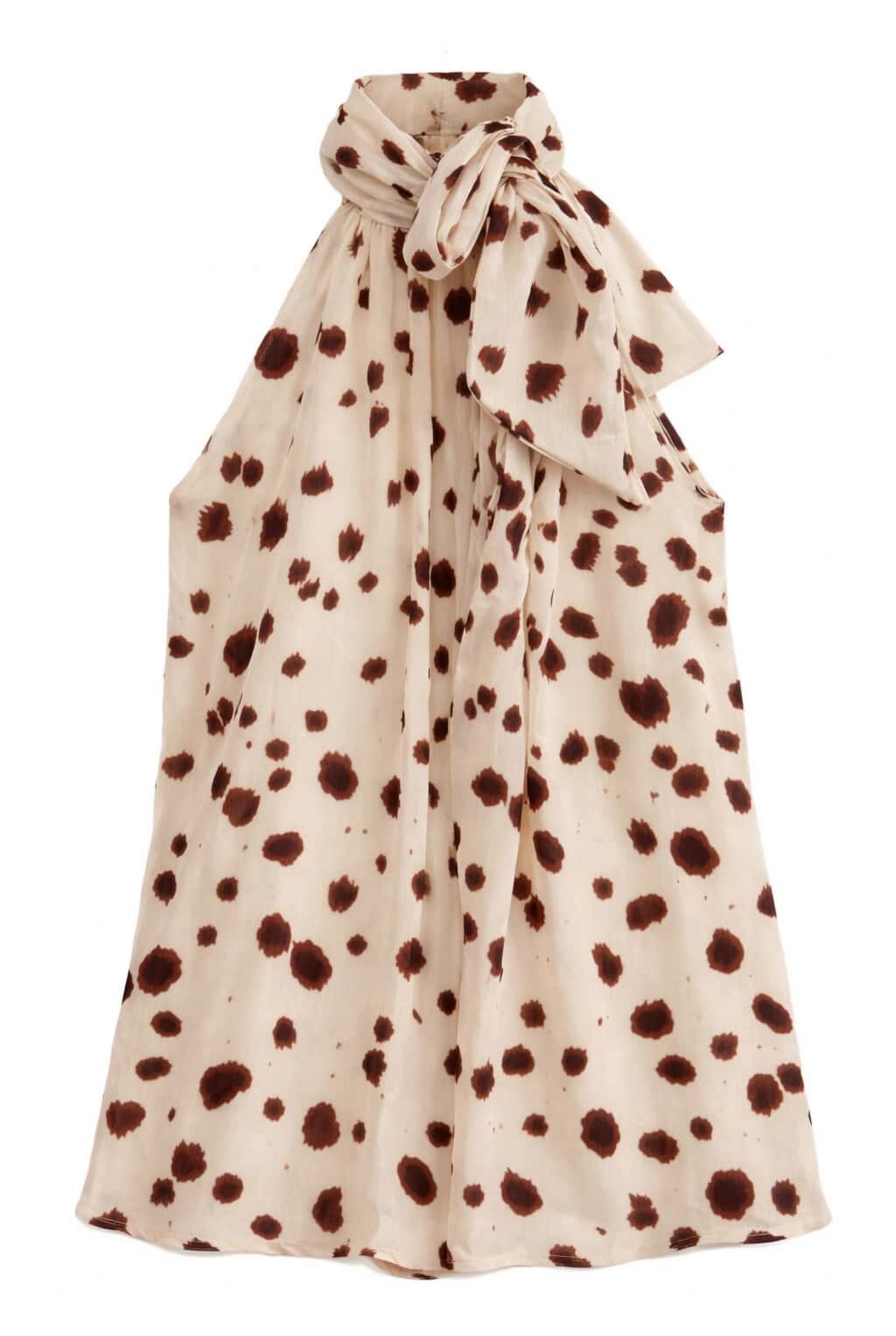 Vestido fluido halter