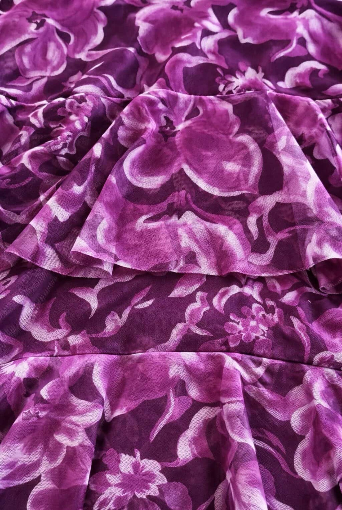 Conjunto tul estampado