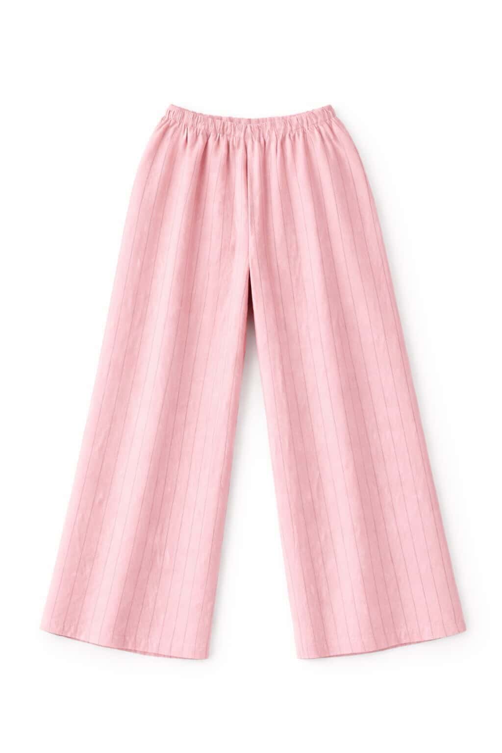 Pantalón lino fluido