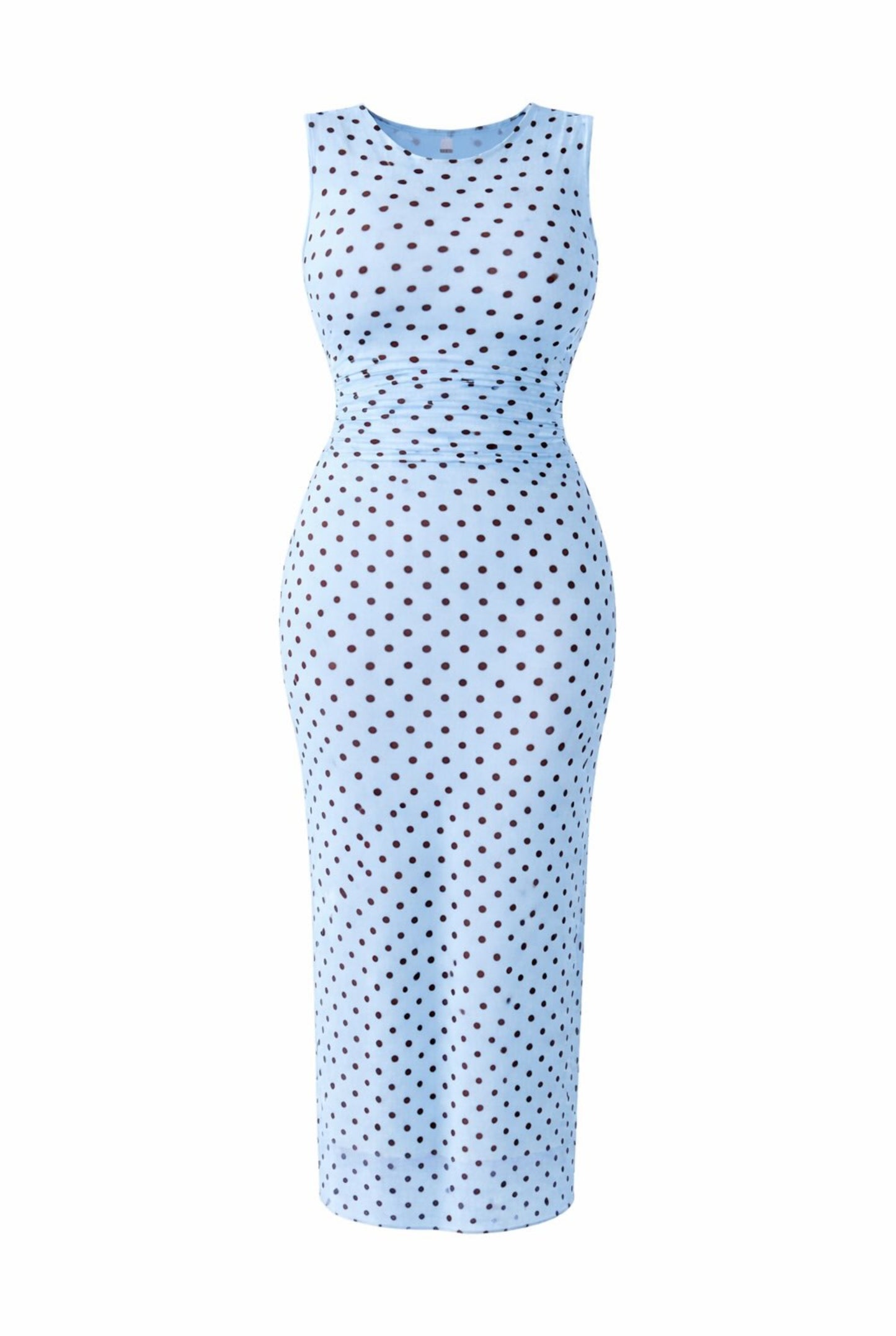 Vestido tul lunares