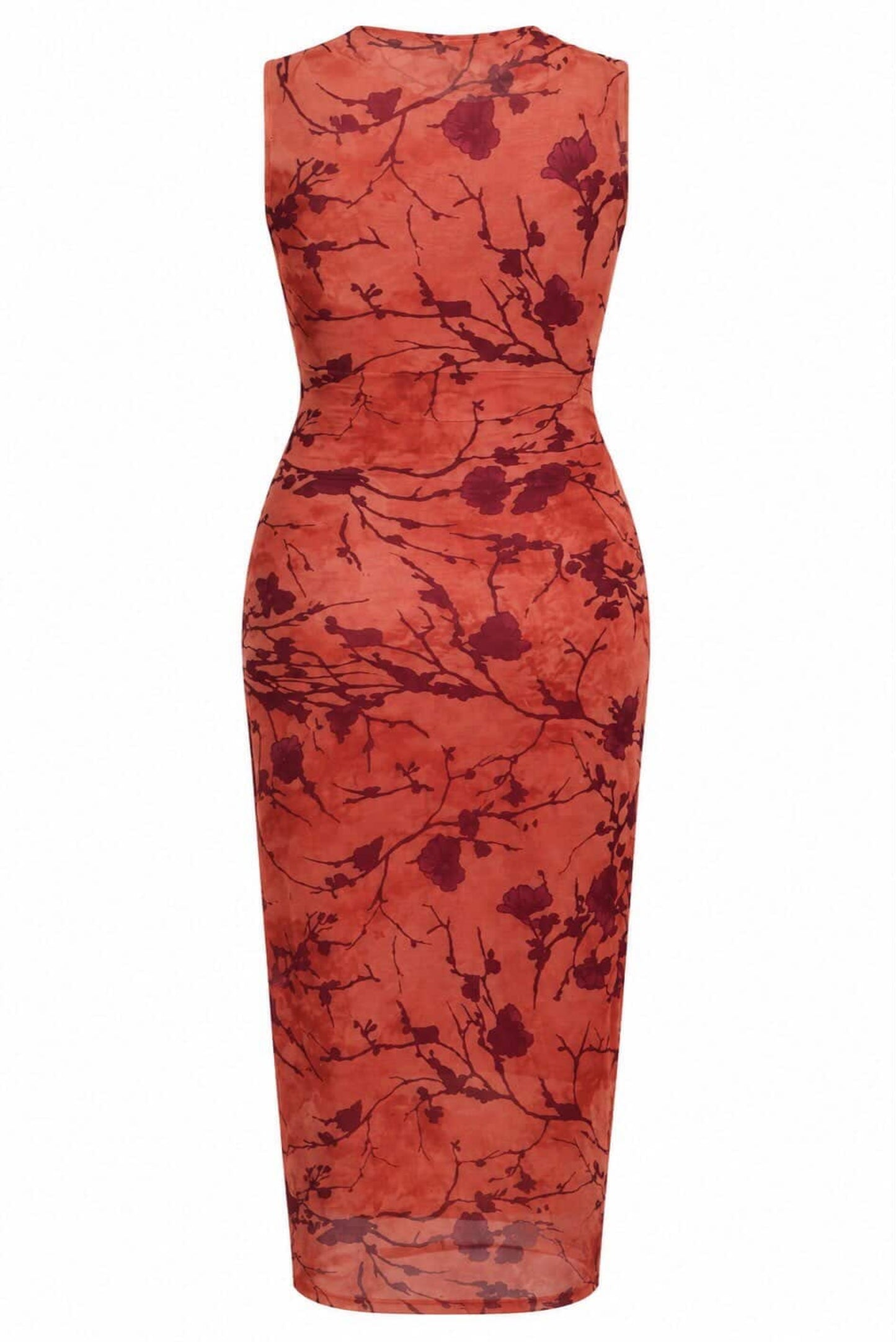 Vestido tul floral