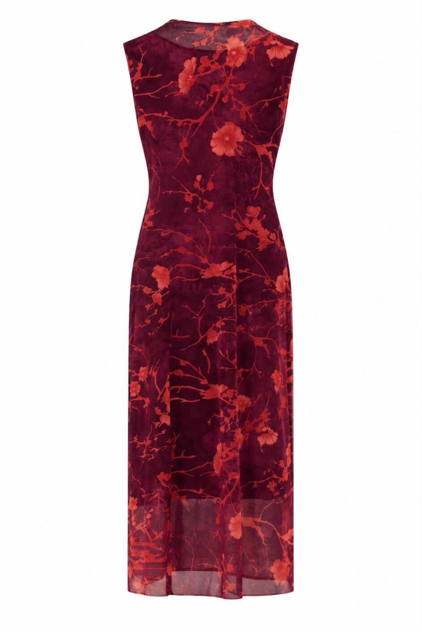 Vestido tul floral