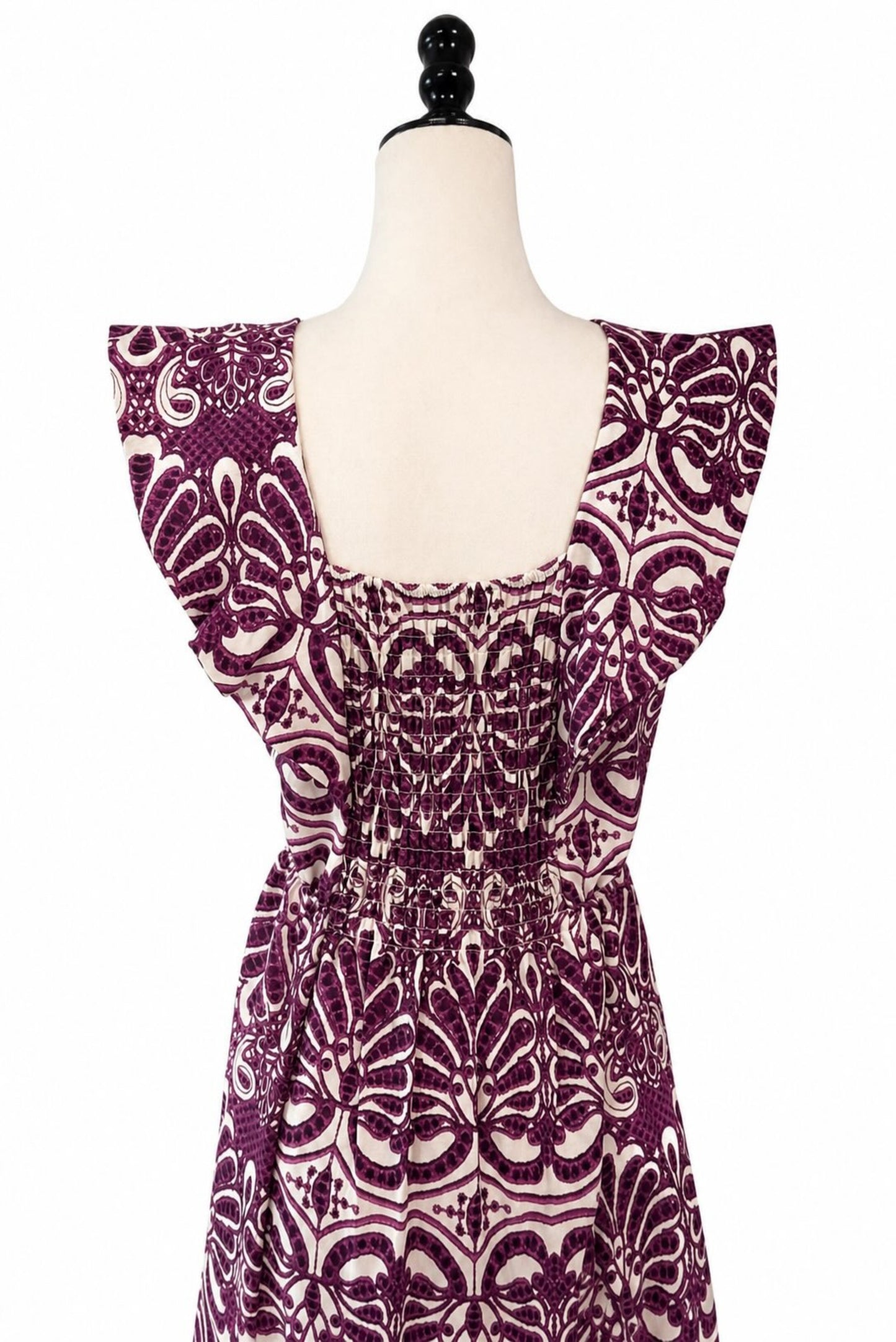Vestido midi estampado