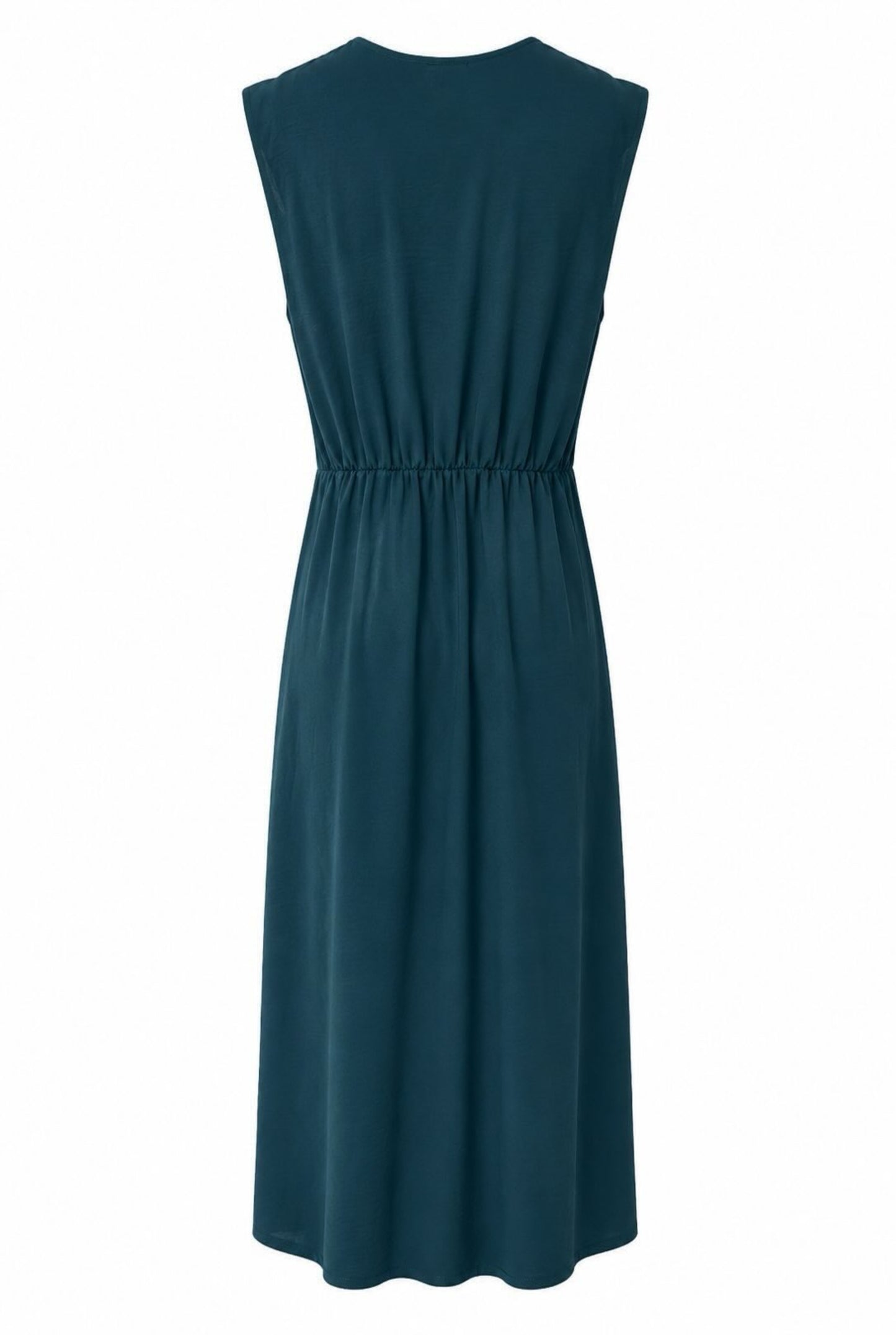 Vestido midi hebilla