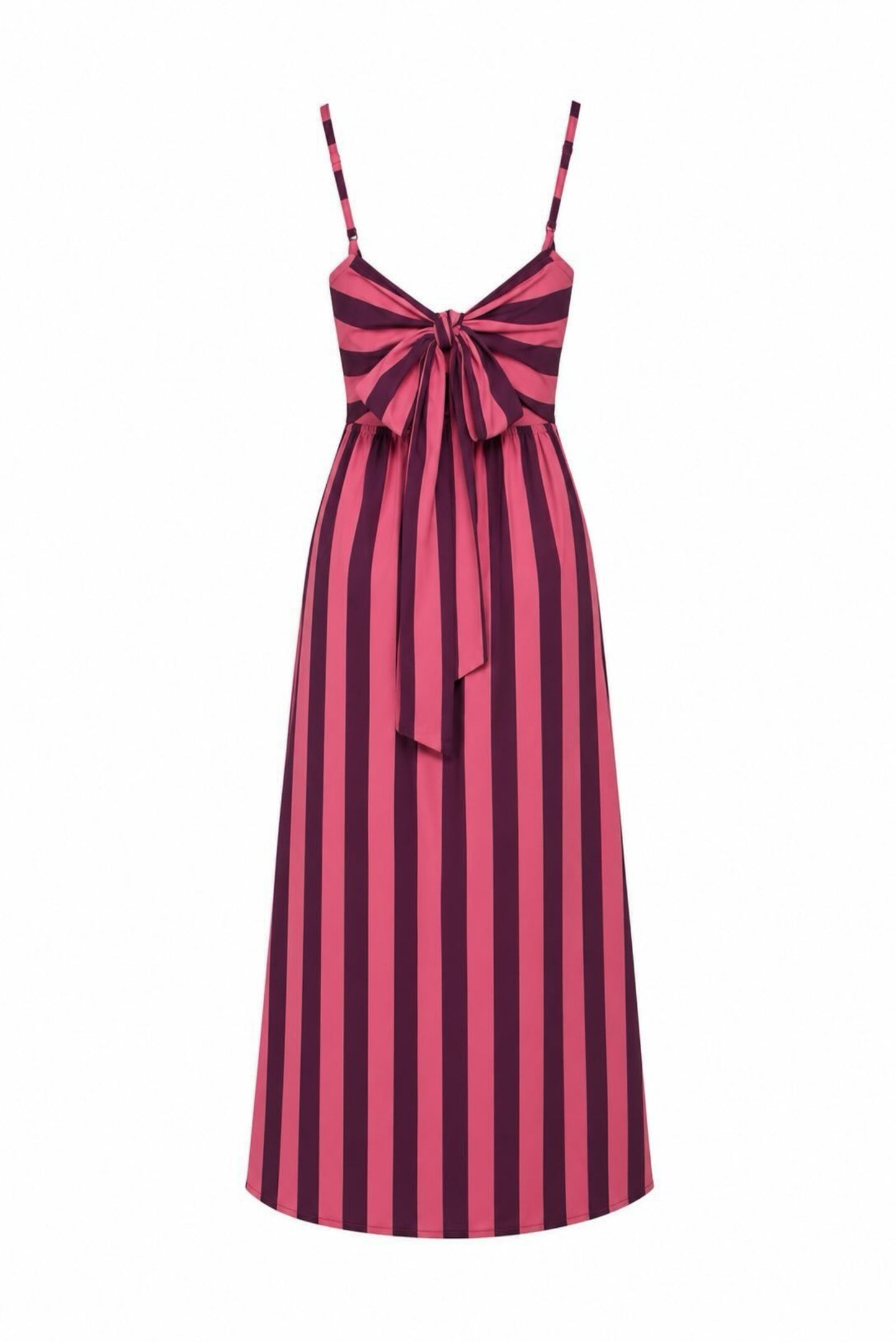 Vestido midi nudo