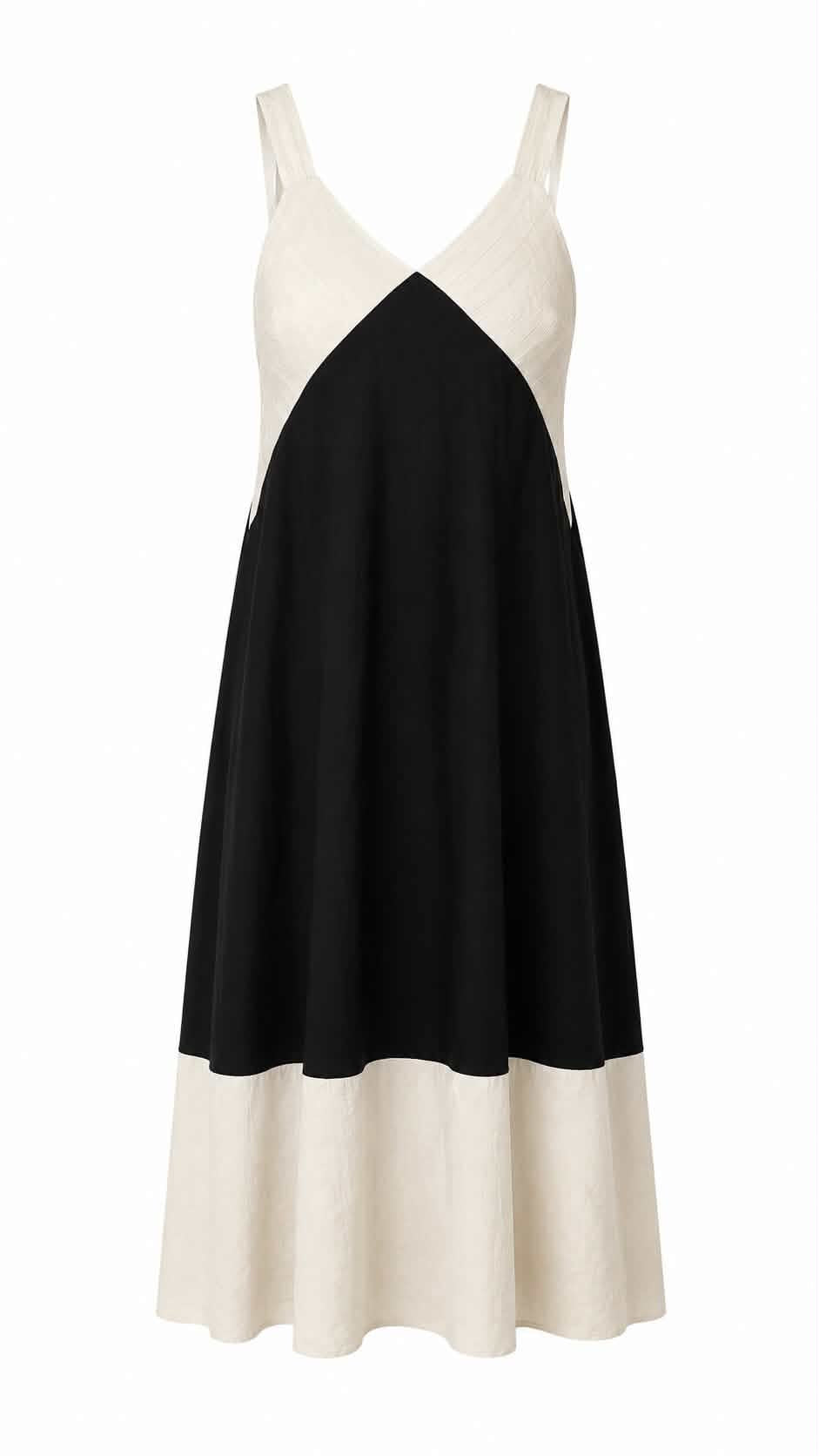 Vestido midi fluido