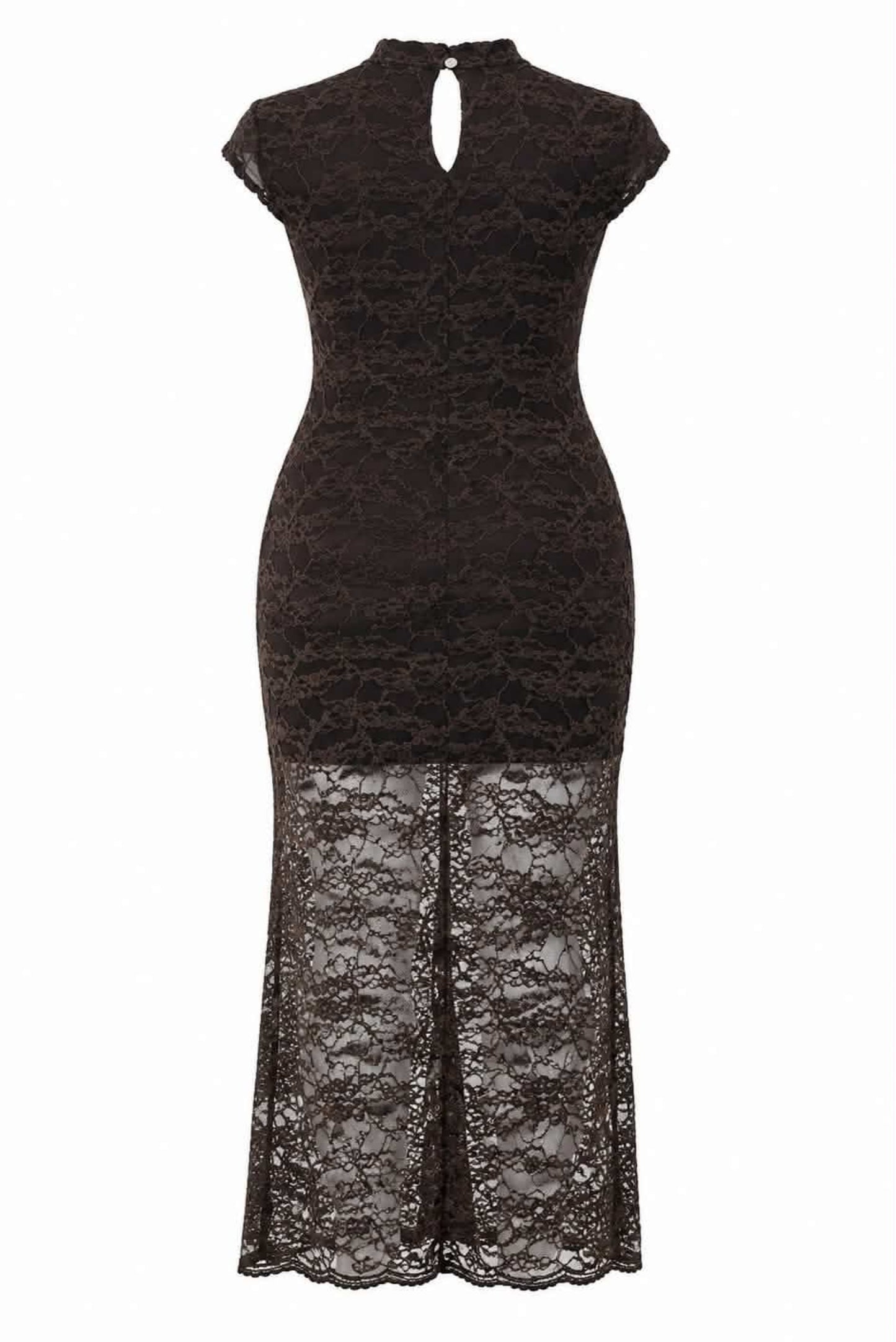 Vestido encaje oriental