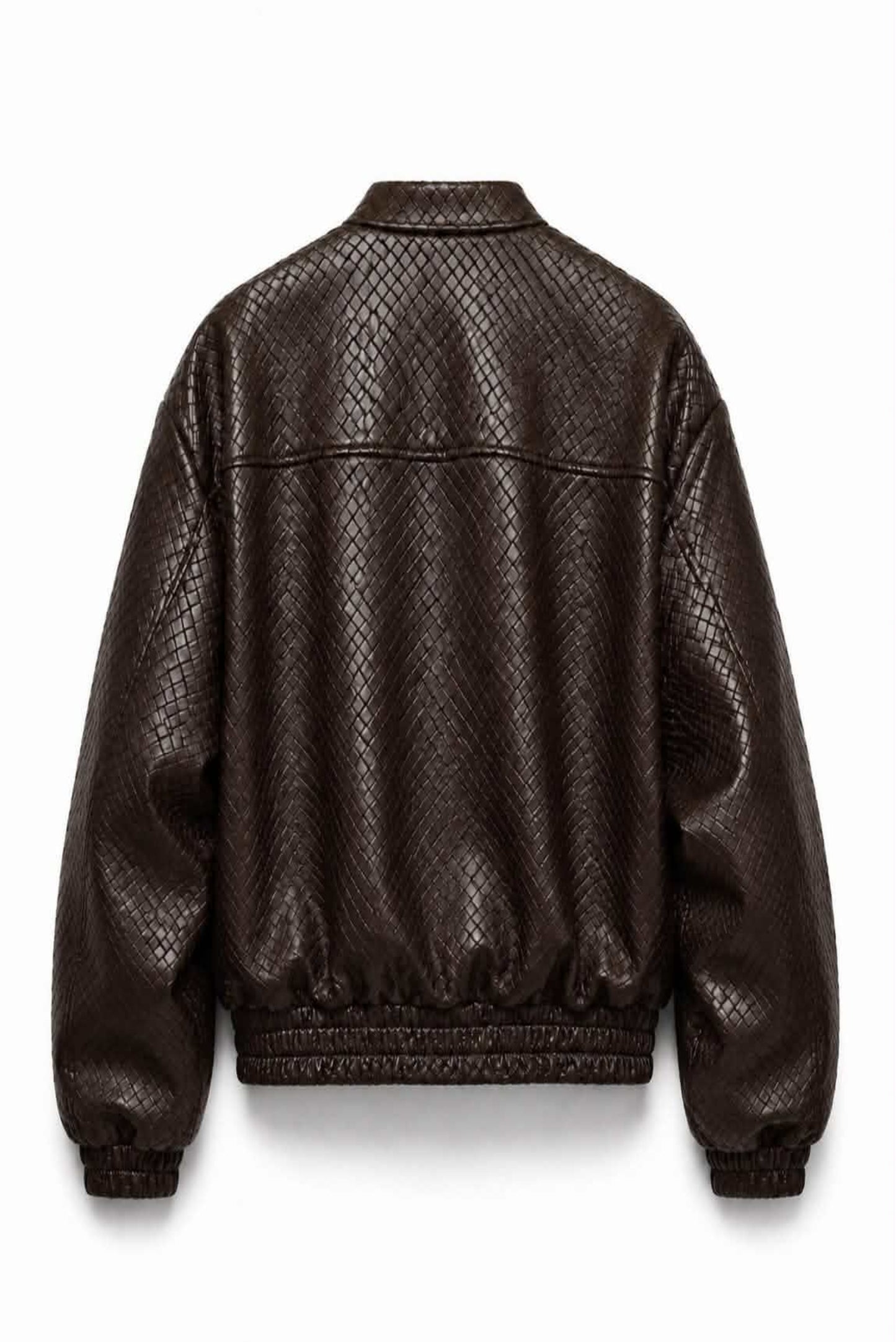 Chaqueta efecto piel