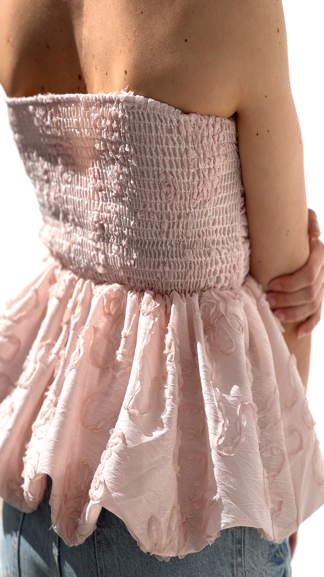 Haut ballon popeline