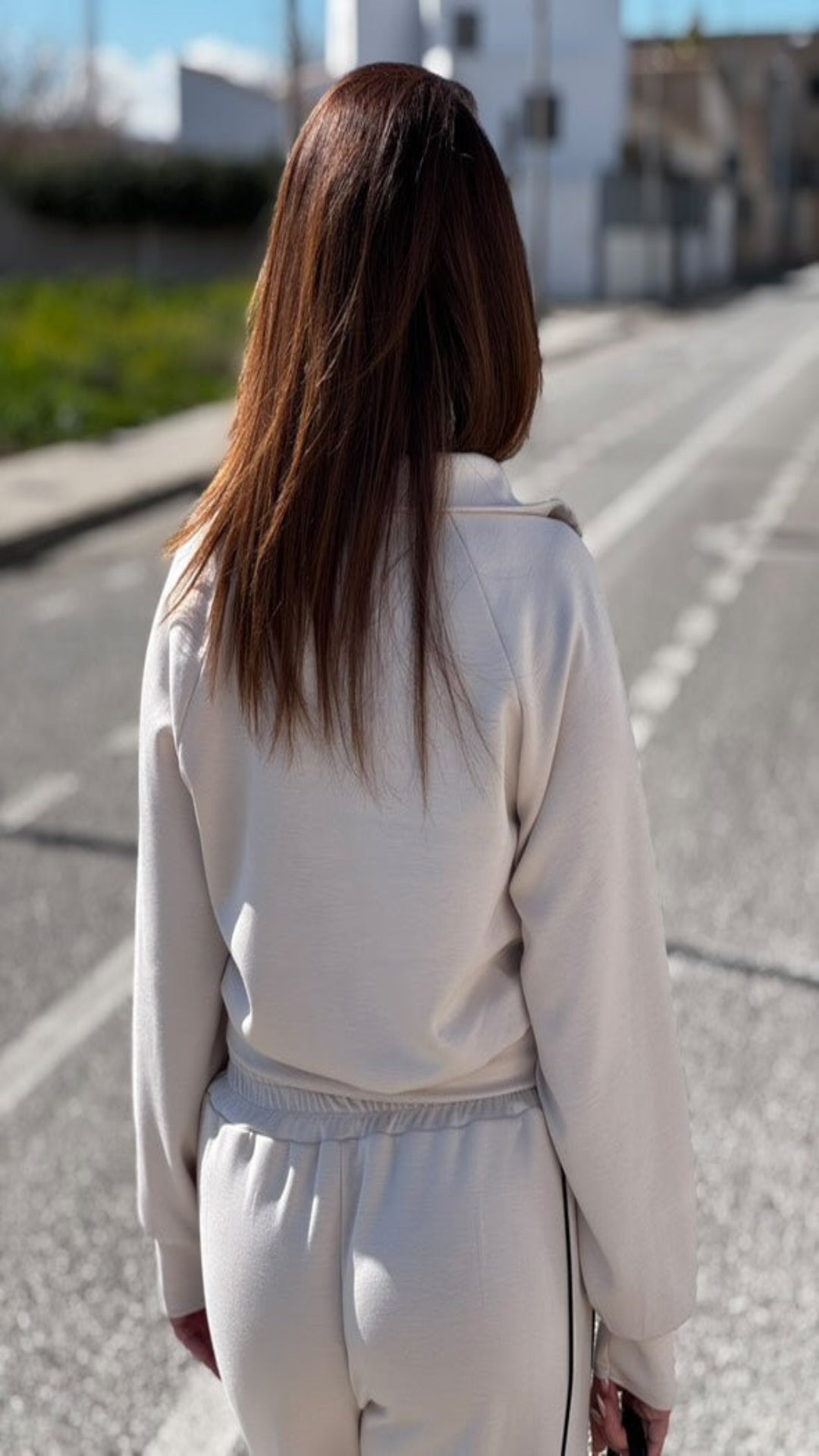 Chándal oversize cremallera