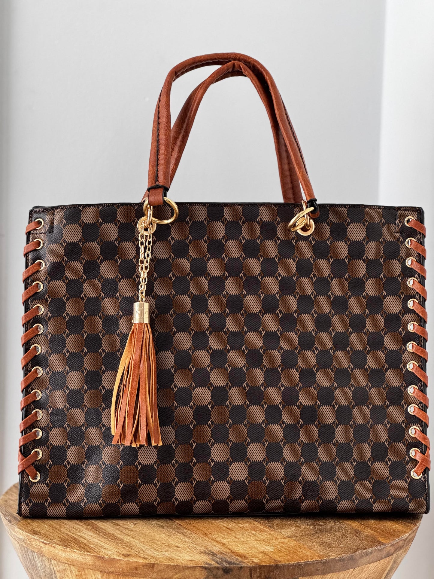 Bolso tote estampado