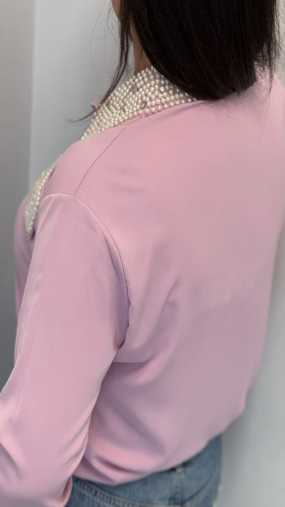 Camisa perlas