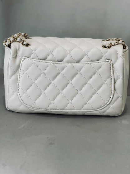 Bolso acolchado con doble cadena