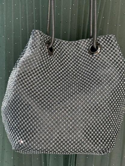 Bolso bombonera strass