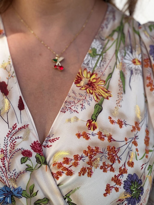 Collar cerezas