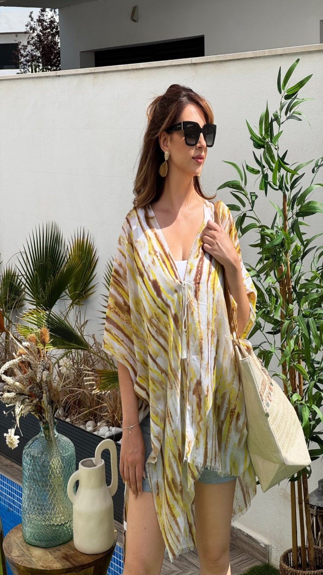 Kimono estampado