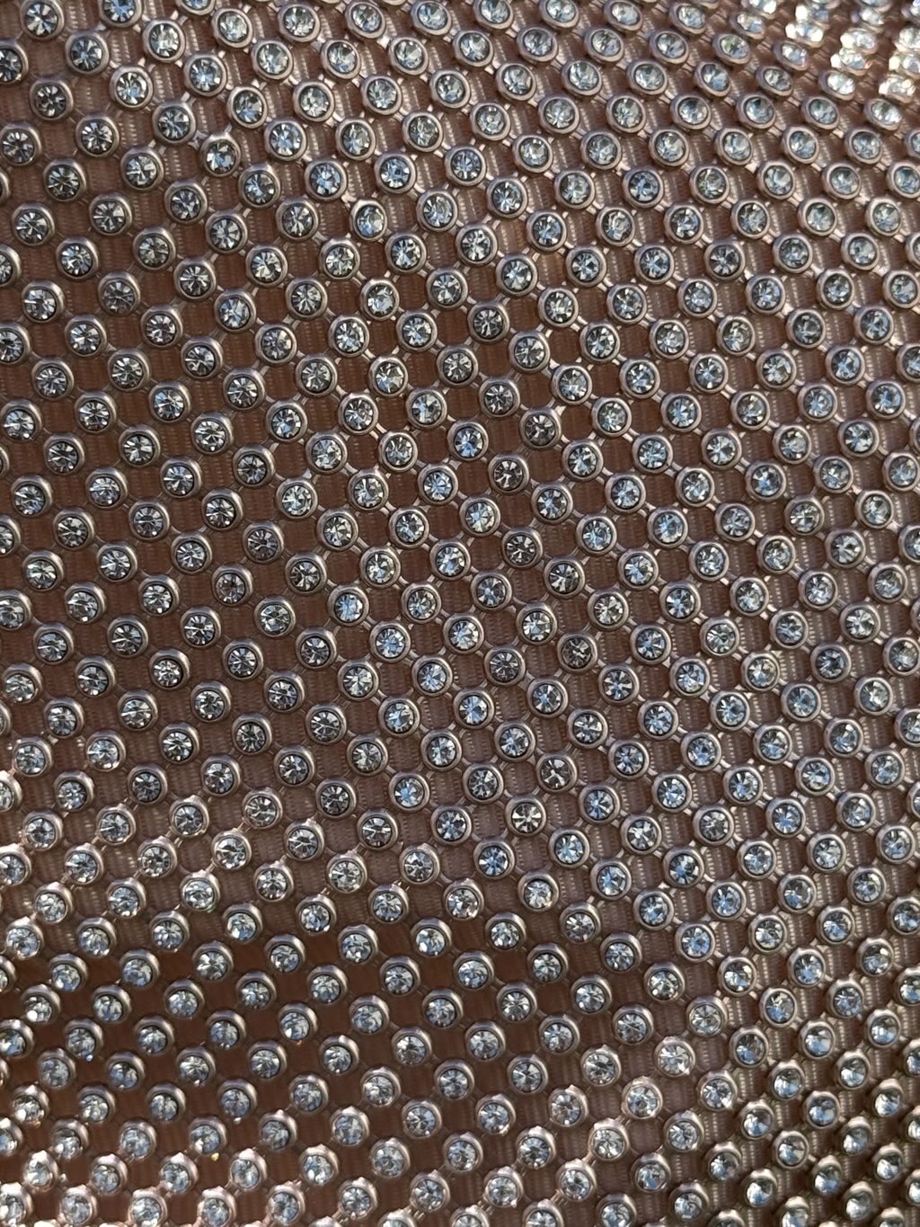 Bolso bombonera strass