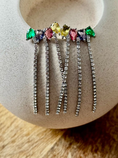 Pendientes earjacket barras