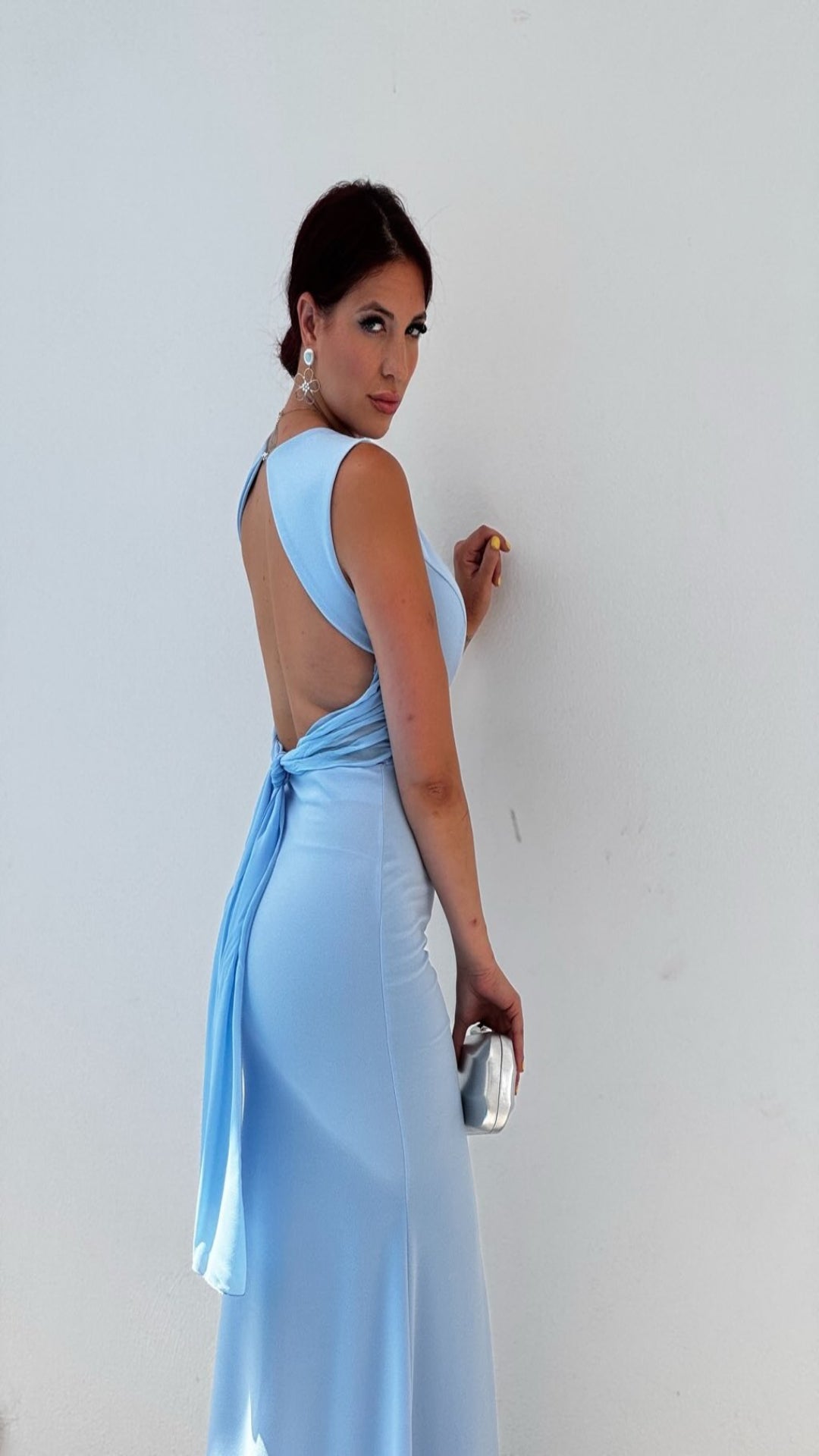Vestido espalada descubierto