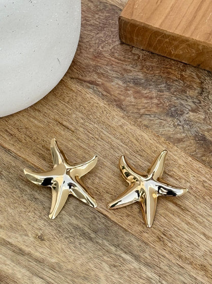 Pendientes estrella de mar