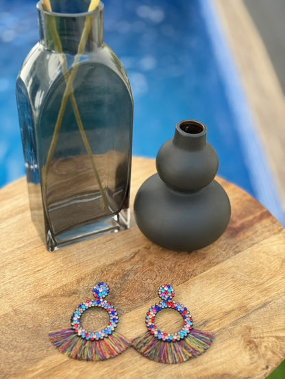 Pendientes con flecos