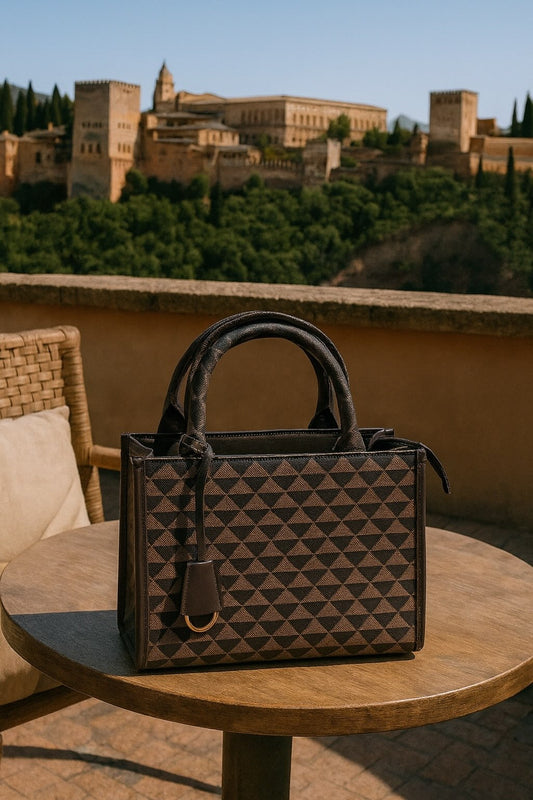 Bolso tote con bandolera