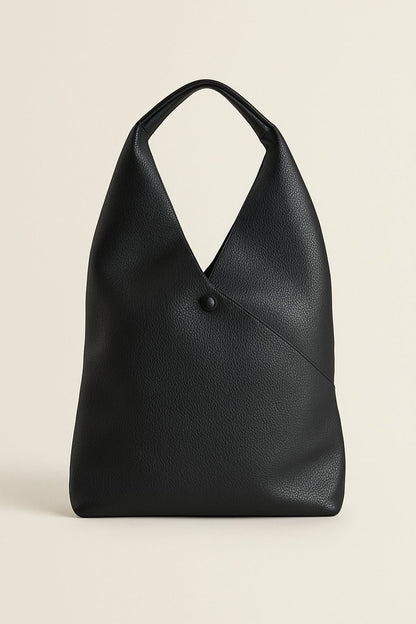 Bolso de hombro efecto piel
