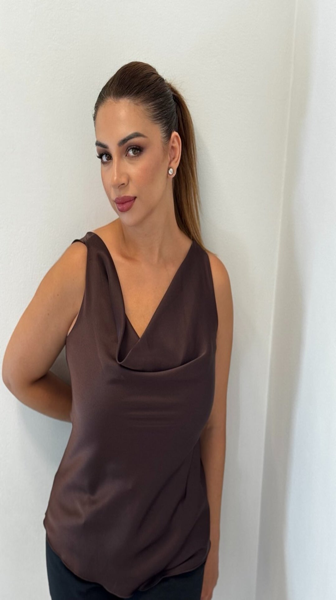 Top satinado
