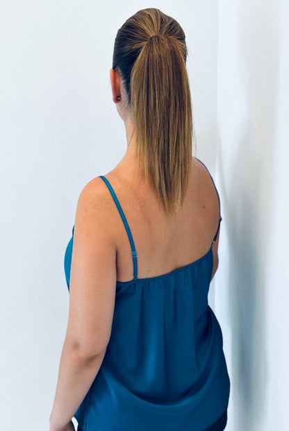 Top satinado lencero