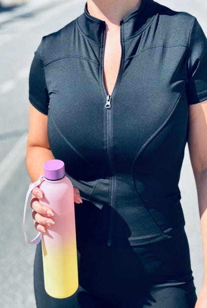 Conjunto deportivo negro