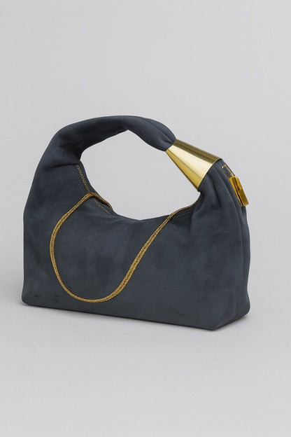 Bolso de mano efecto ante