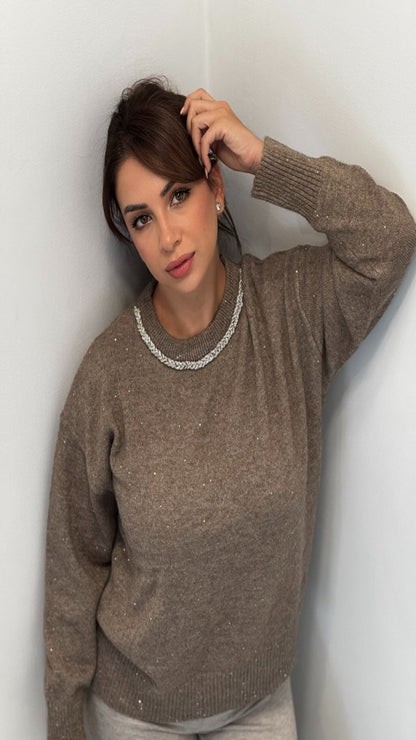 Jersey oversize brillo