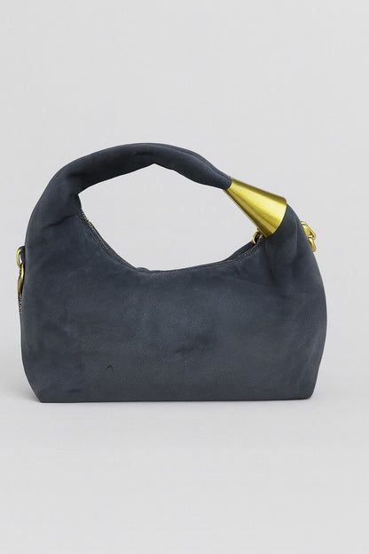 Bolso de mano efecto ante