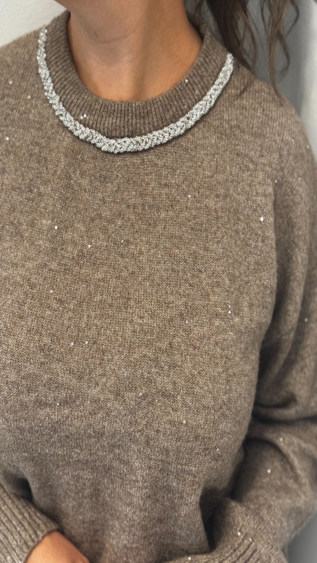 Jersey oversize brillo